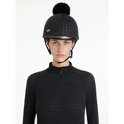 Aspen Houndstooth Hat Silk