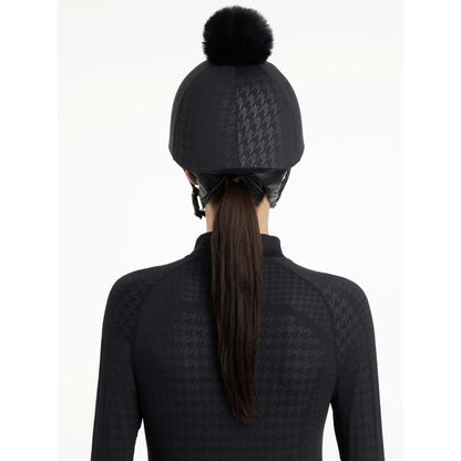 Aspen Houndstooth Hat Silk
