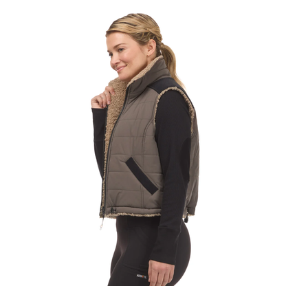 Double Up Reversible Crop Vest
