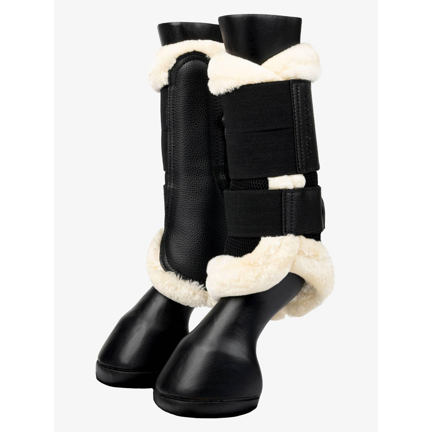 Fleece Edged Mesh Brushing Boots