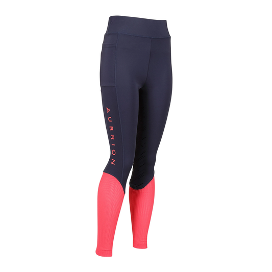 Kids Aubrion Rhythm Mesh Riding Tights
