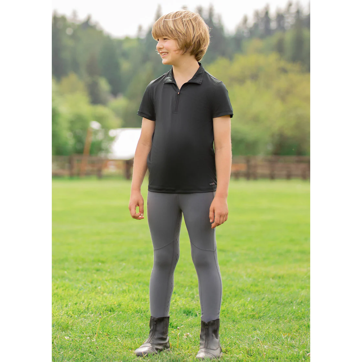 Kids Ice Fil Lite Short Sleeve Riding Shirt Sale