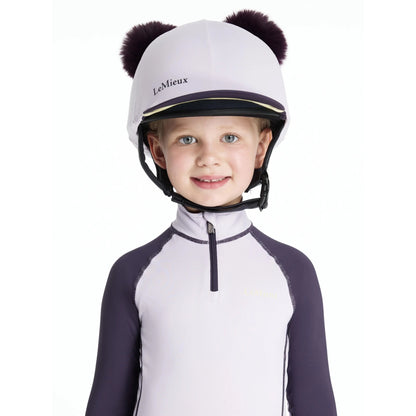 Mini Double Pom Hat Silk