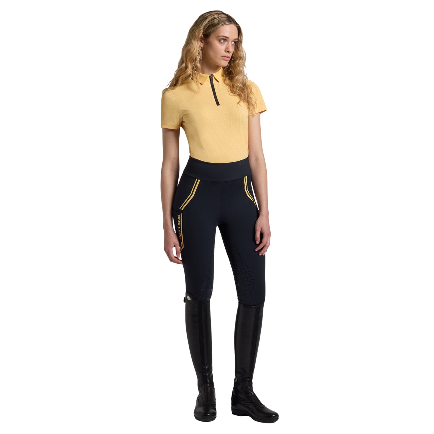 RG Tech Short Sleeve Training Zip Polo