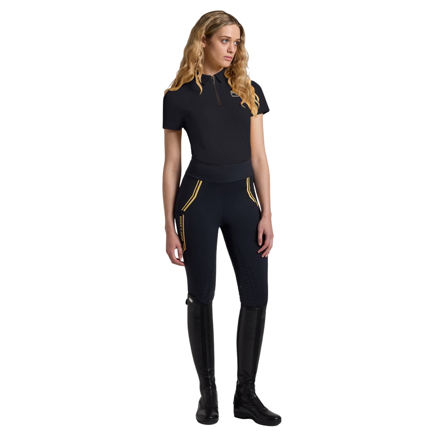 RG Tech Short Sleeve Training Zip Polo