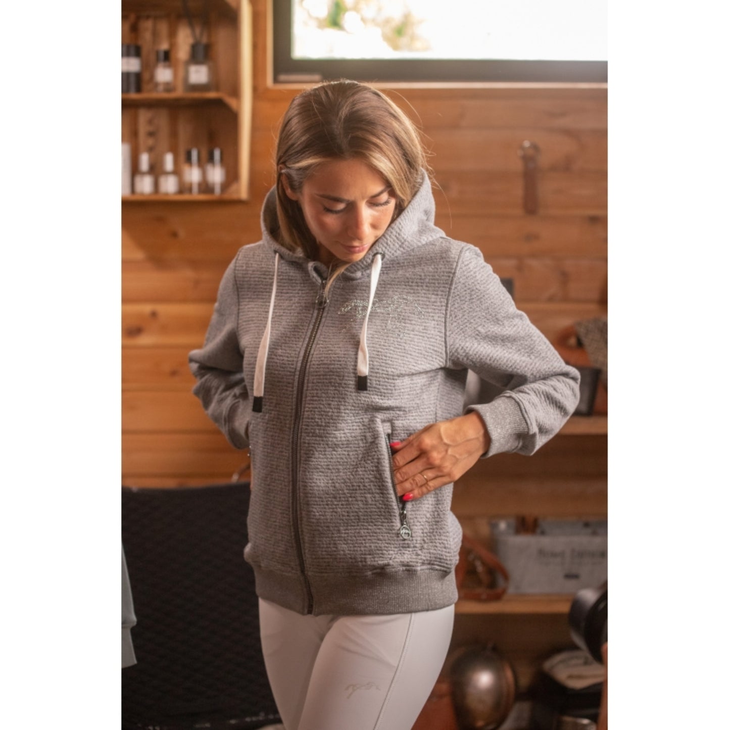 Tressy Flock Sweatshirt